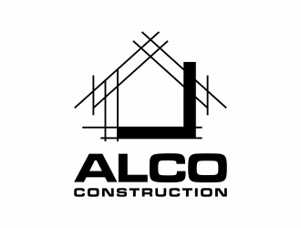 ALCO Construction logo design by mukleyRx