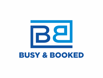 Busy & Booked  logo design by veter