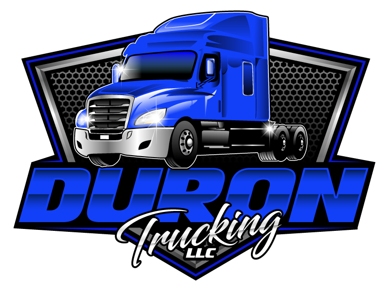 DURONS Trucking logo design by Suvendu