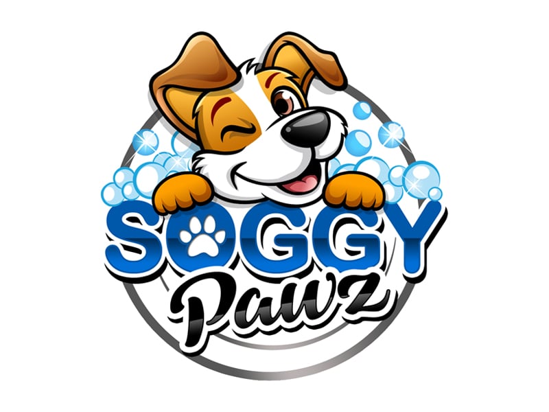 Soggy Pawz logo design by ingepro