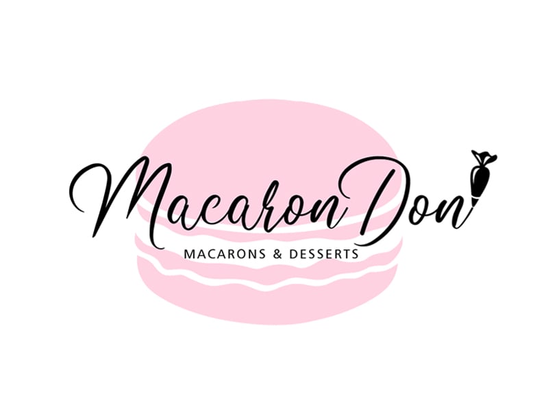 Macaron Don Logo Design