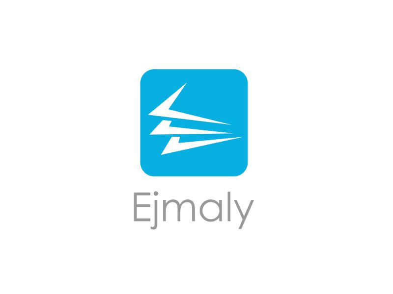 Ejmaly logo design by serprimero