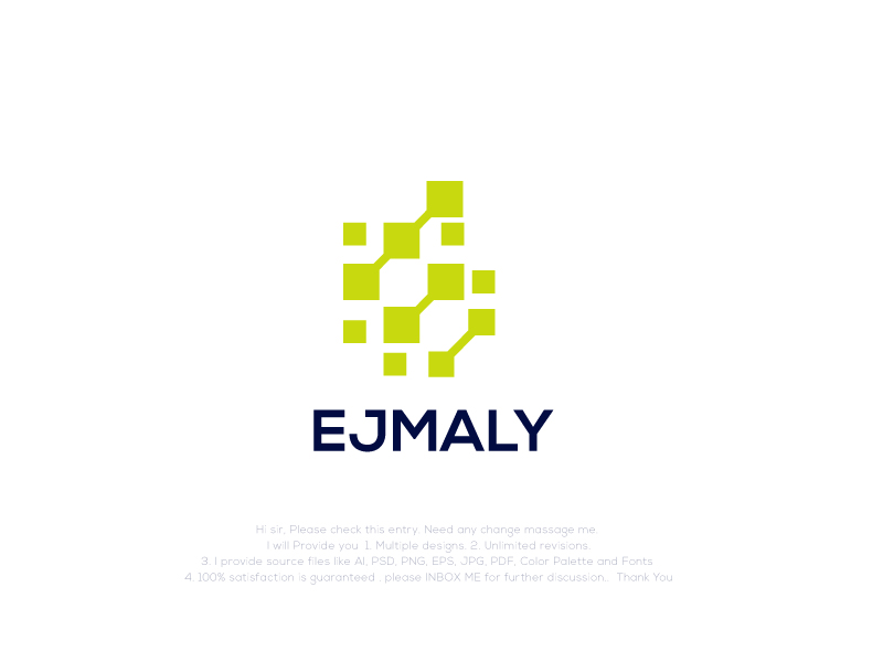 Ejmaly logo design by robiulrobin