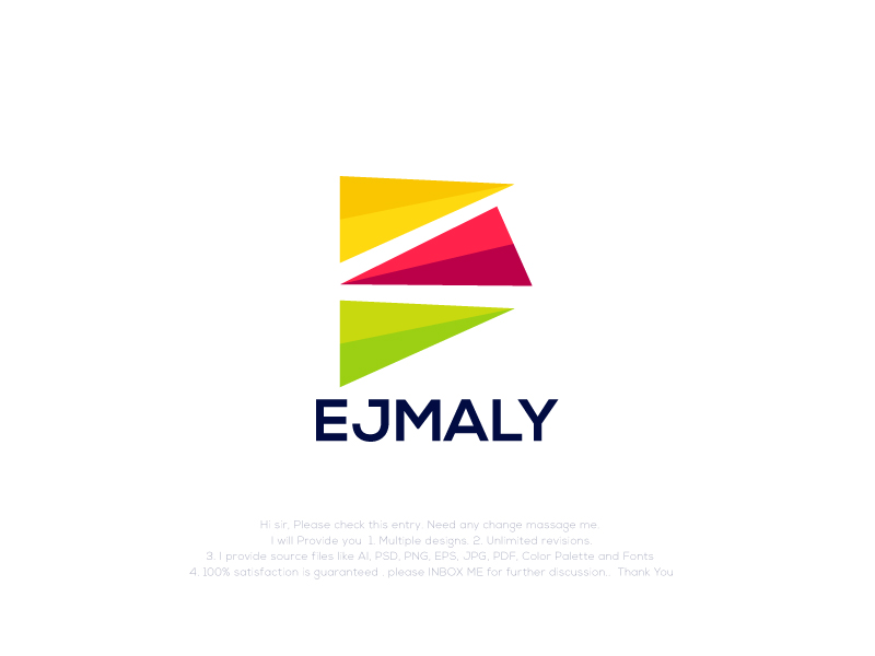 Ejmaly logo design by robiulrobin