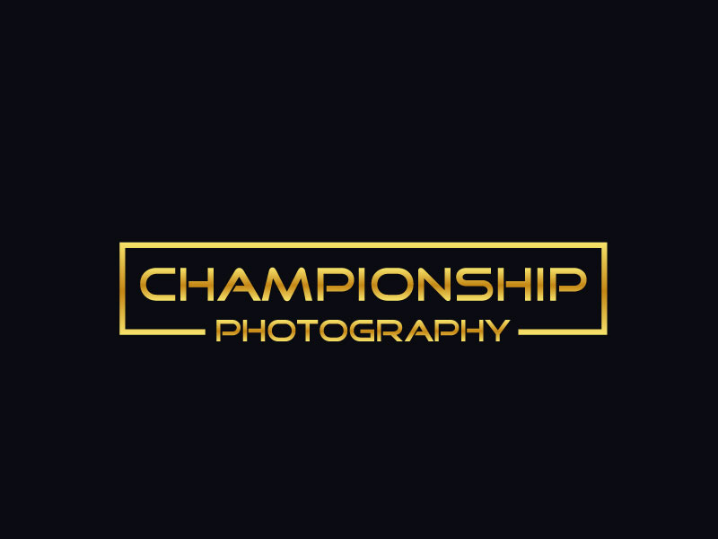 Championship Photography logo design by aryamaity