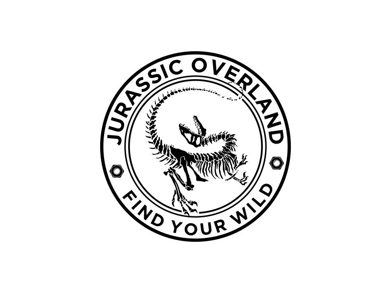 Jurassic Overland logo design by oke2angconcept