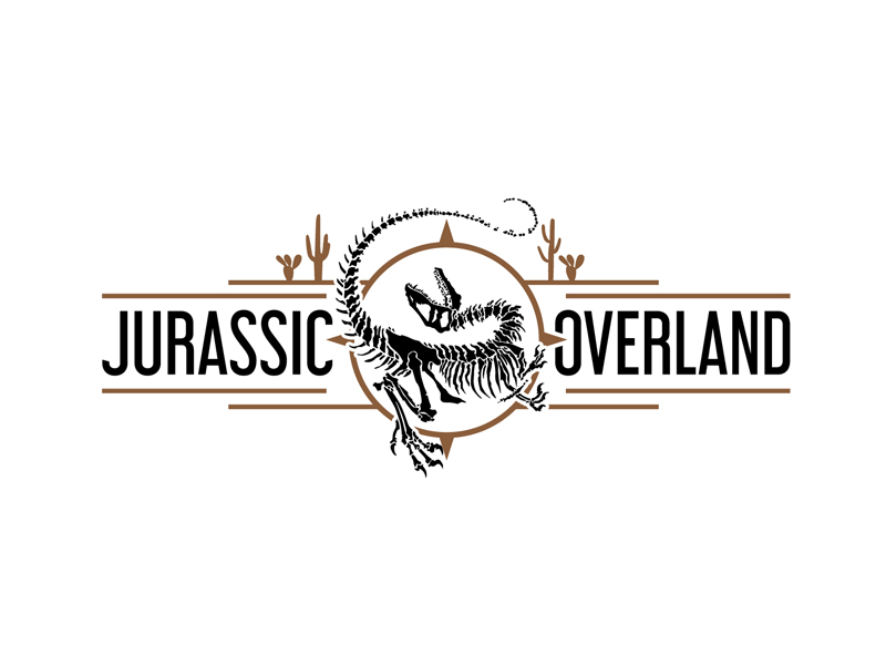 Jurassic Overland logo design by DreamLogoDesign