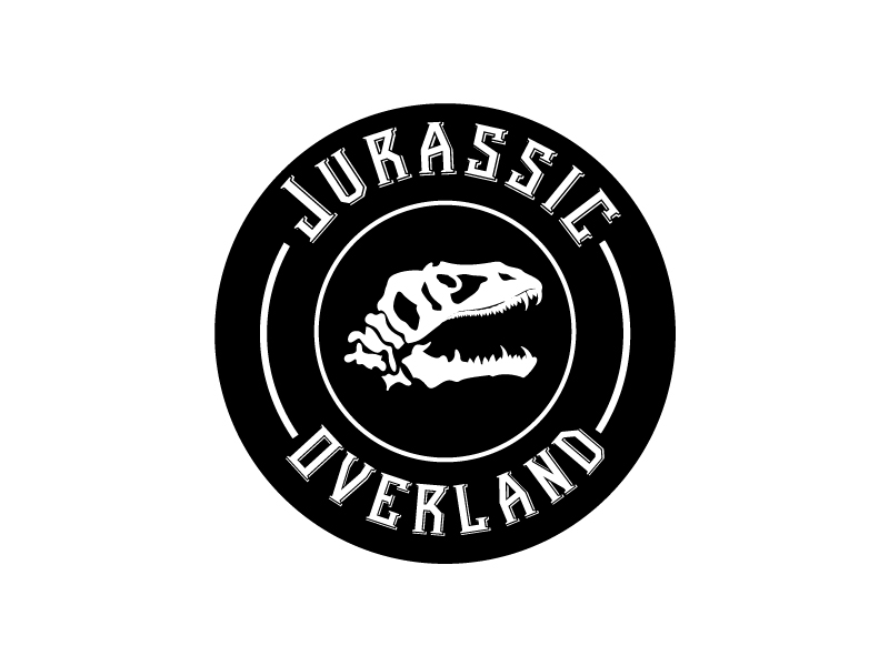 Jurassic Overland logo design by MonkDesign