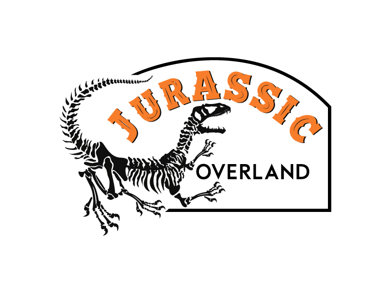 Jurassic Overland logo design by MonkDesign