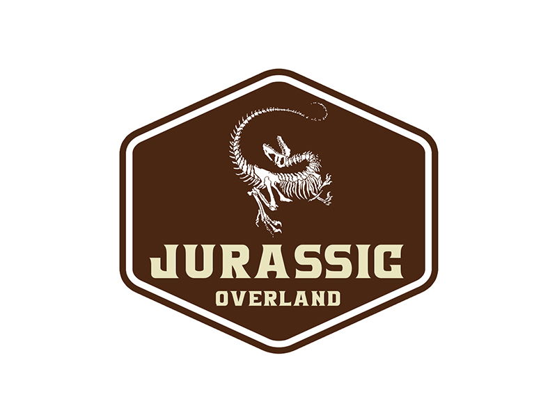 Jurassic Overland logo design by PrimalGraphics