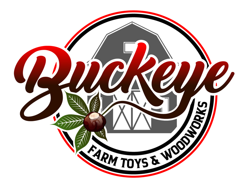 Buckeye Farm Toys & Woodworks Logo Design