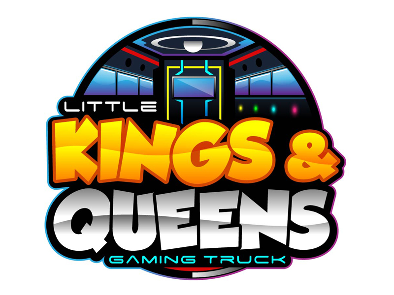 Little Kings and Queens Gaming Truck logo design by DreamLogoDesign