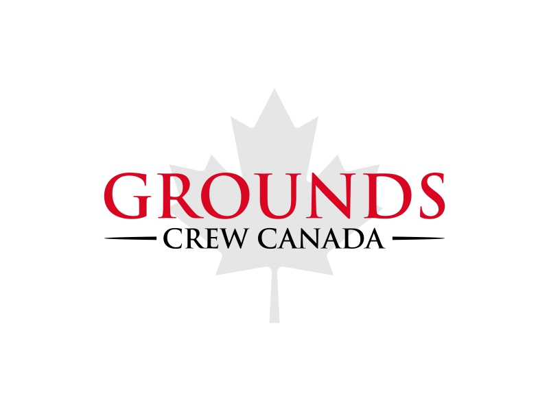 Grounds Crew Canada logo design by Amne Sea