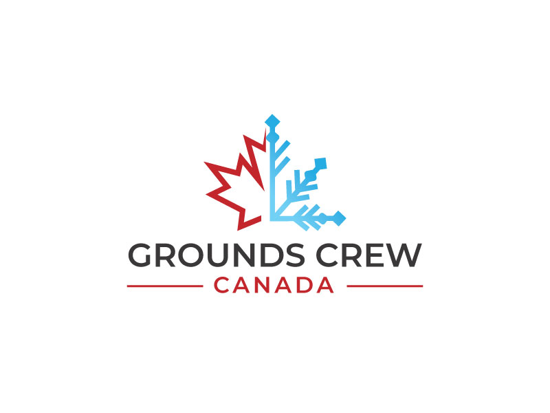 Grounds Crew Canada logo design by Boomstudioz