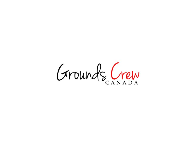 Grounds Crew Canada logo design by Artomoro