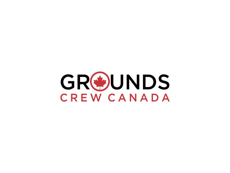 Grounds Crew Canada logo design by oke2angconcept