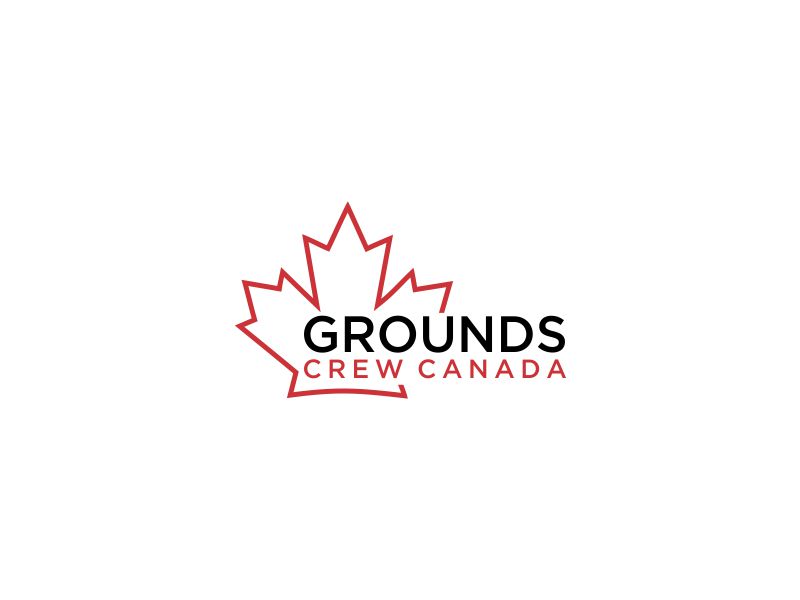 Grounds Crew Canada logo design by oke2angconcept