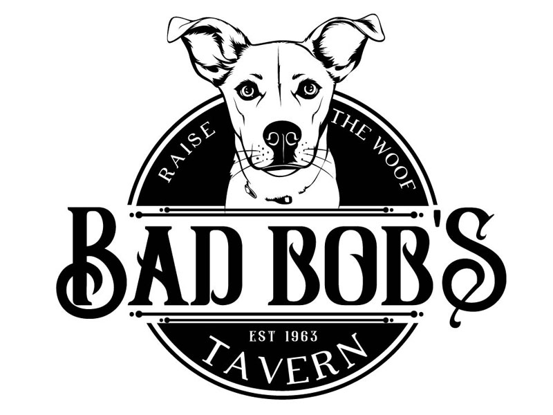 Bad Bob's Tavern - bar logo for tshirt logo design by DreamLogoDesign