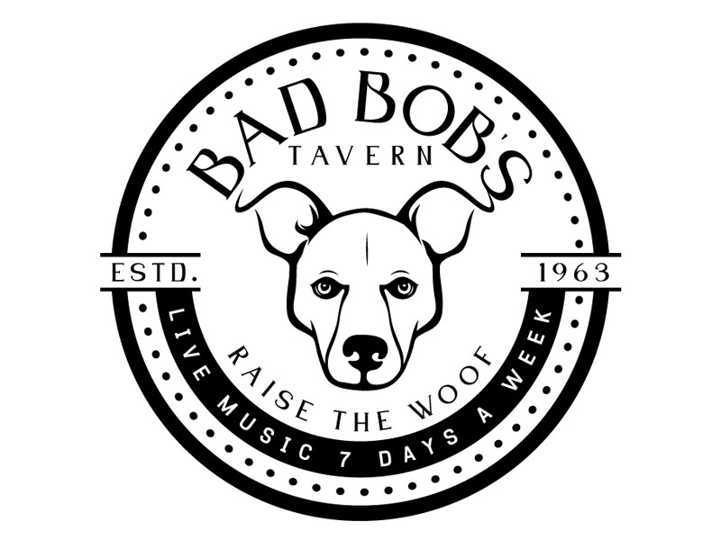 Bad Bob's Tavern - bar logo for tshirt logo design by DreamLogoDesign