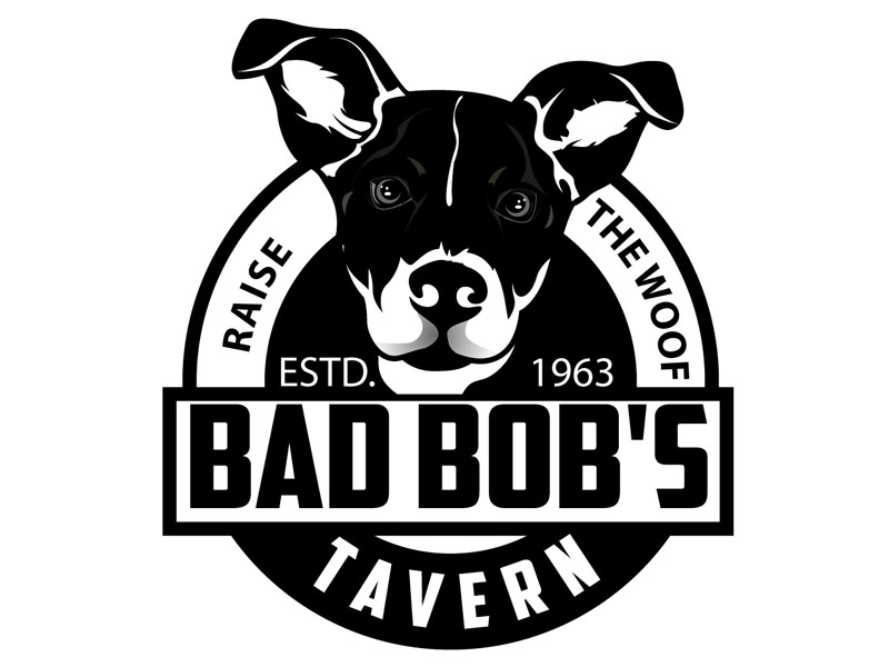 Bad Bob's Tavern - bar logo for tshirt logo design by DreamLogoDesign