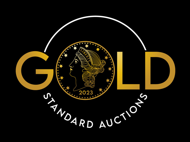 Gold Standard Auctions logo design by DreamLogoDesign