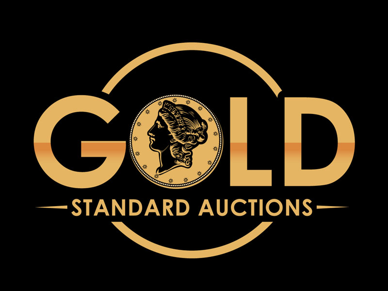 Gold Standard Auctions logo design by DreamLogoDesign