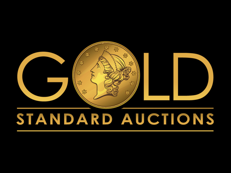 Gold Standard Auctions logo design by DreamLogoDesign