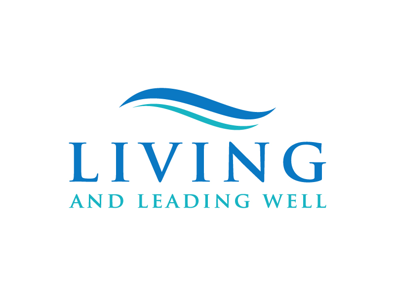 Living and Leading Well logo design by Fear