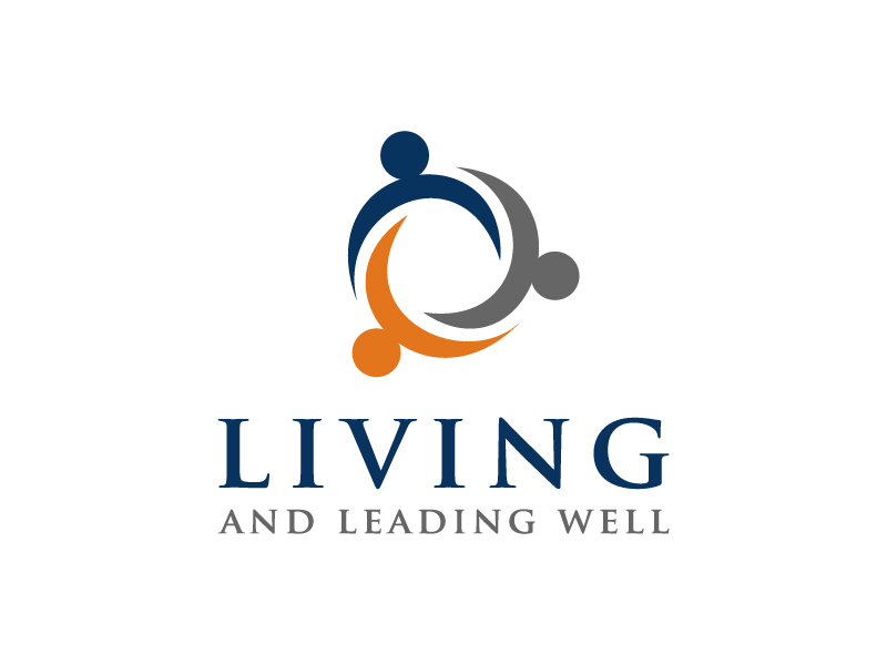 Living and Leading Well logo design by Fear