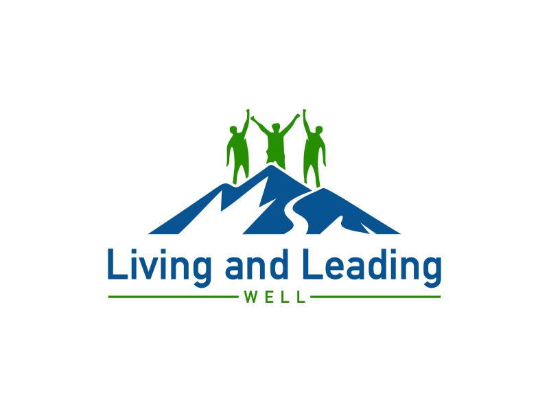 Living and Leading Well logo design by luckyprasetyo