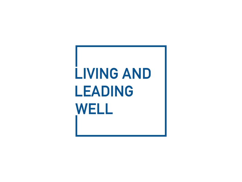 Living and Leading Well logo design by luckyprasetyo