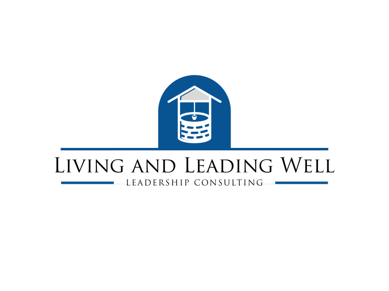 Living and Leading Well logo design by gomadesign