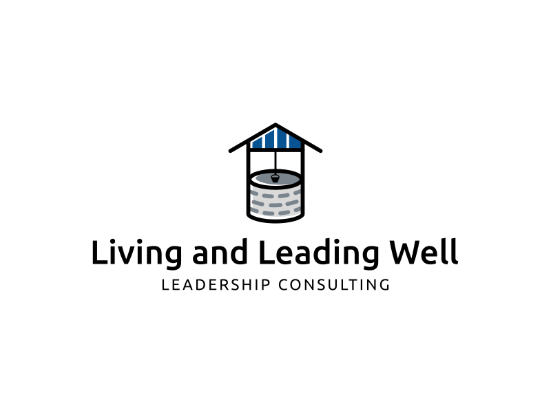 Living and Leading Well logo design by gomadesign