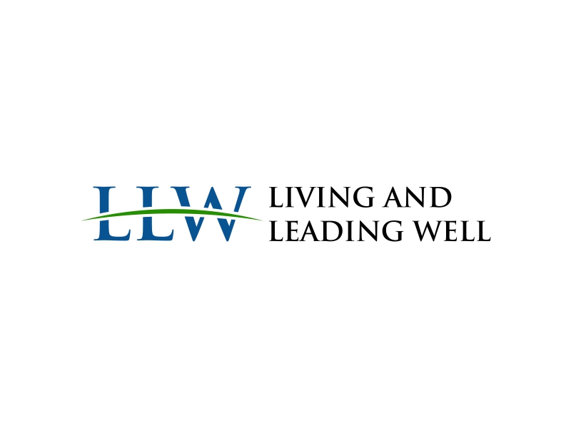 Living and Leading Well logo design by luckyprasetyo