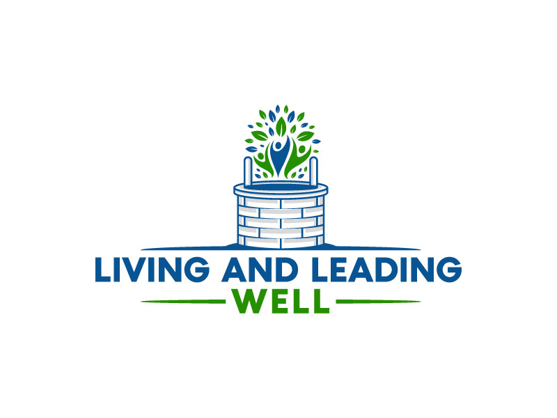 Living and Leading Well logo design by Khoiruddin