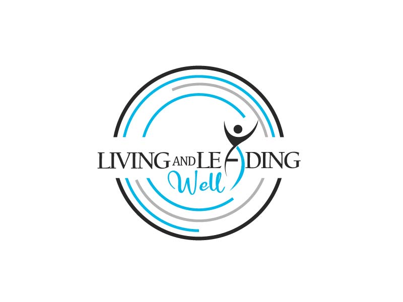 Living and Leading Well logo design by bloomgirrl