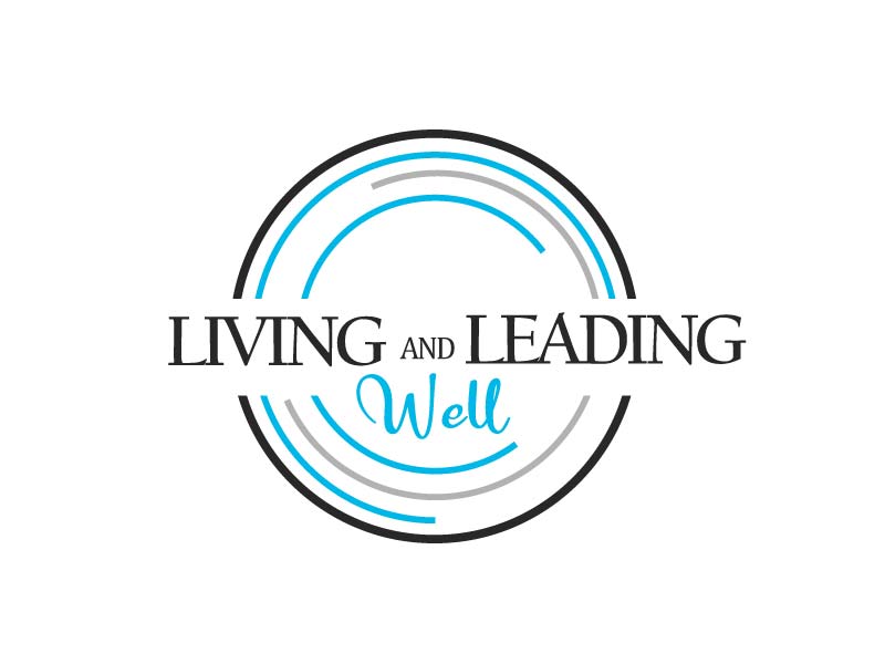 Living and Leading Well logo design by bloomgirrl