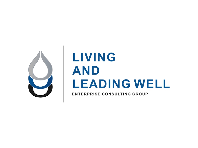 Living and Leading Well logo design by BlessedGraphic