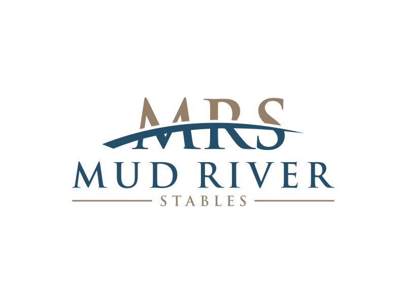 Mud River Stables logo design by Artomoro