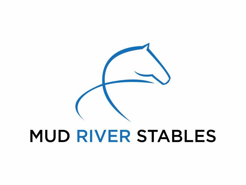 Mud River Stables logo design by yoichi