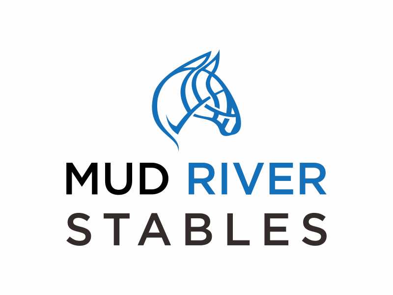 Mud River Stables logo design by yoichi