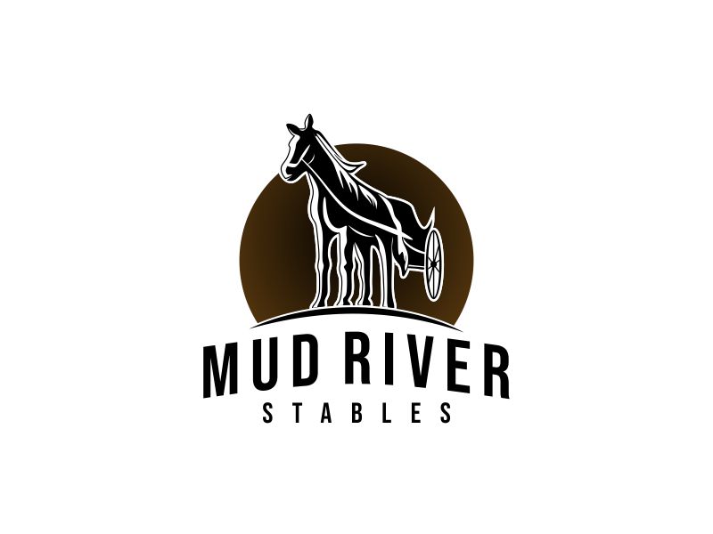 Mud River Stables logo design by Lewung