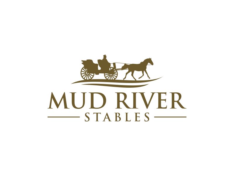 Mud River Stables logo design by RIANW