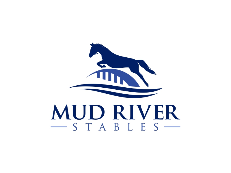 Mud River Stables logo design by Asani Chie