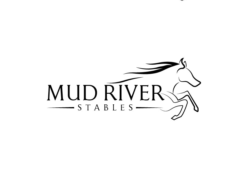 Mud River Stables logo design by M Fariid