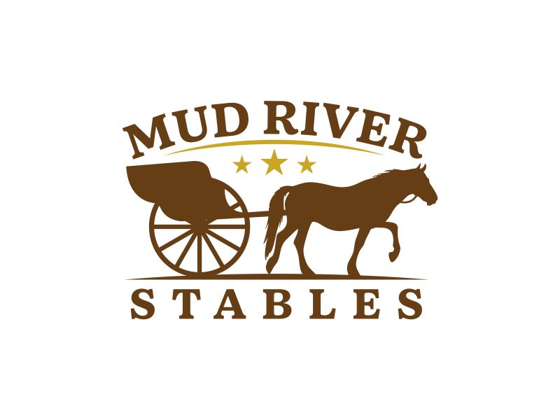 Mud River Stables logo design by ingepro