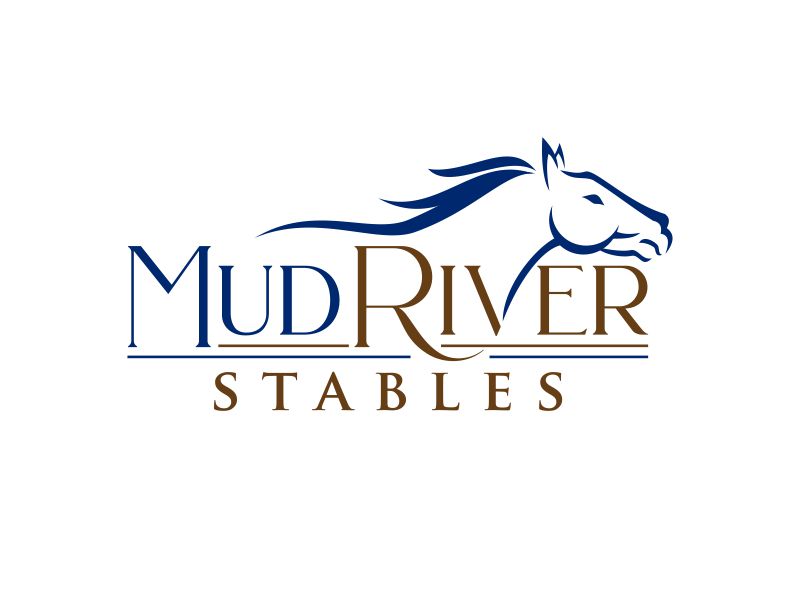 Mud River Stables logo design by ingepro