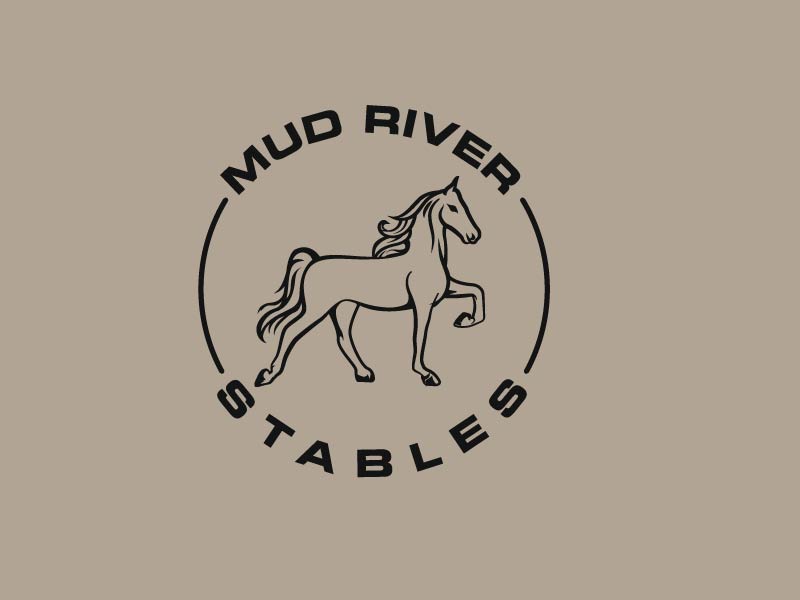 Mud River Stables logo design by oindrila chakraborty