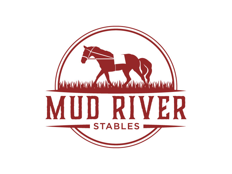 Mud River Stables logo design by MonkDesign