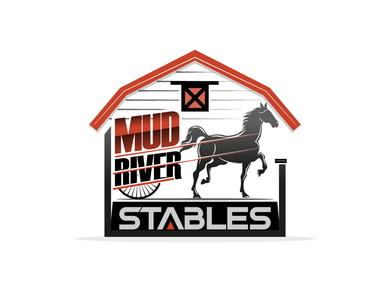 Mud River Stables logo design by Herquis